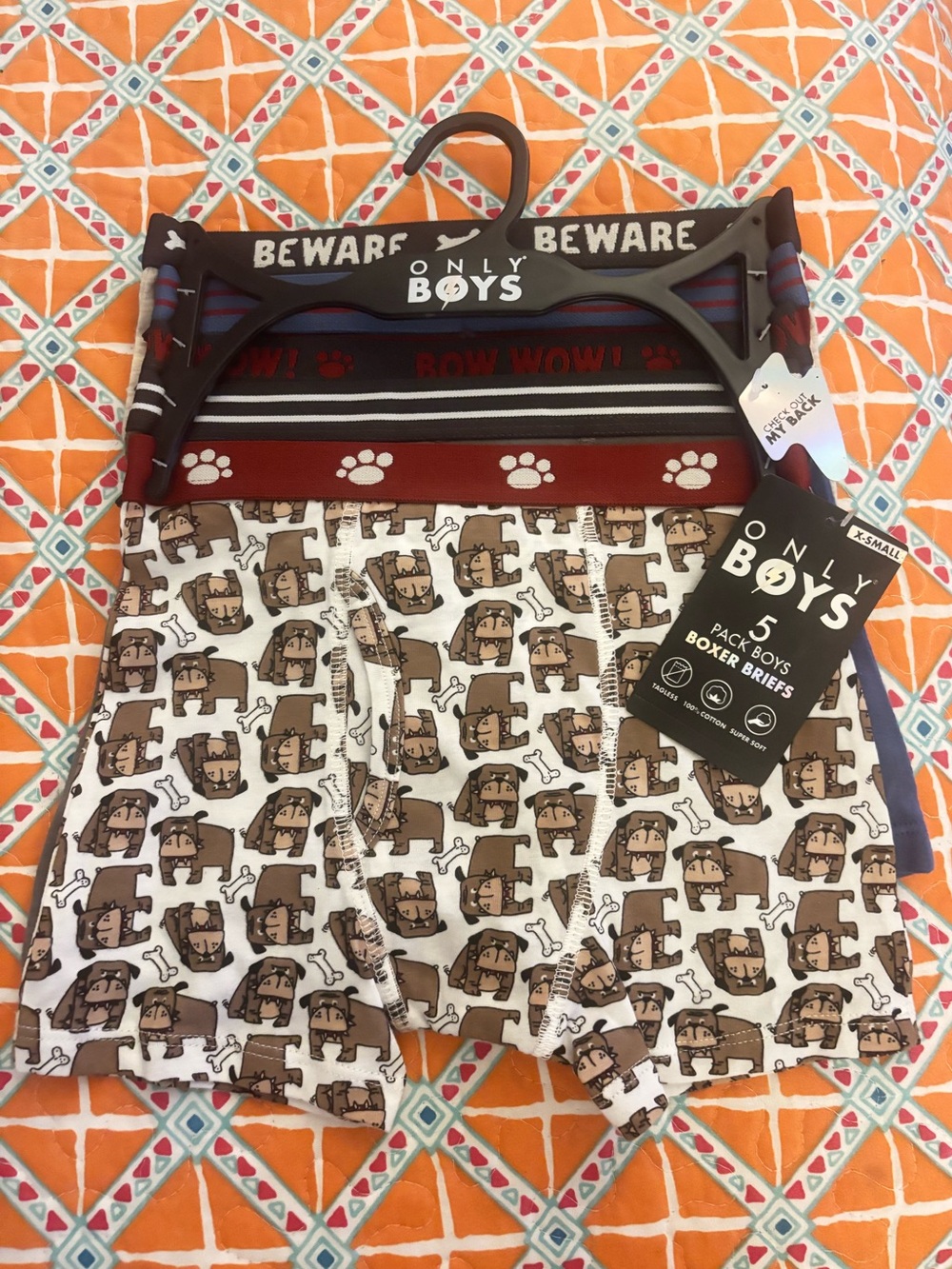 ONLY BOYS NWT BOXERS, size XS (4/5)